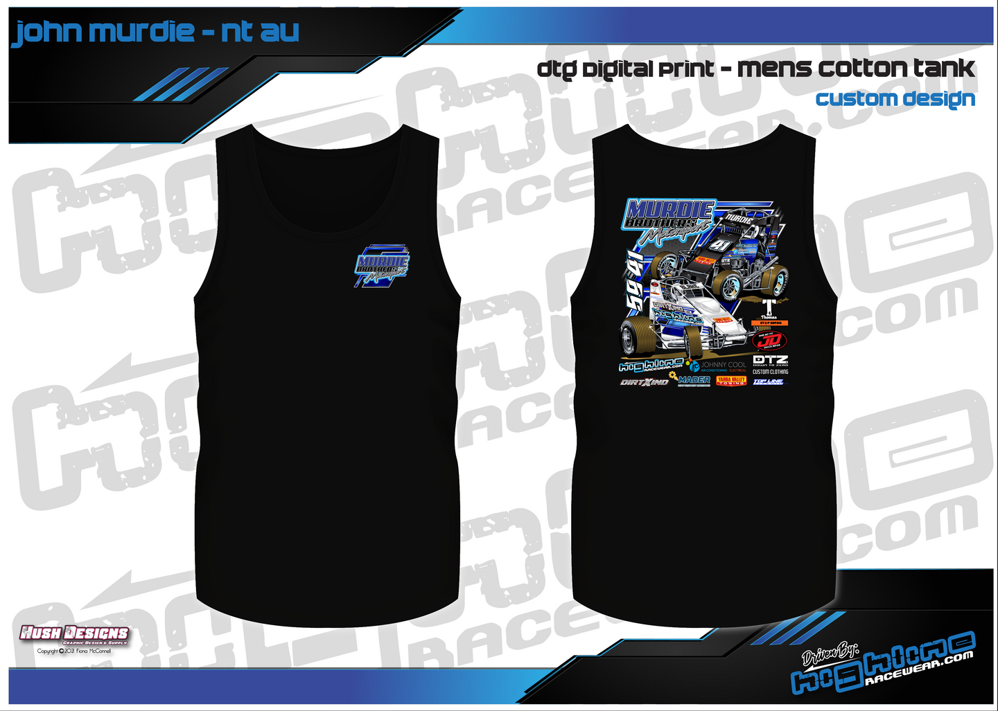 MURDIE - MENS COTTON TANK