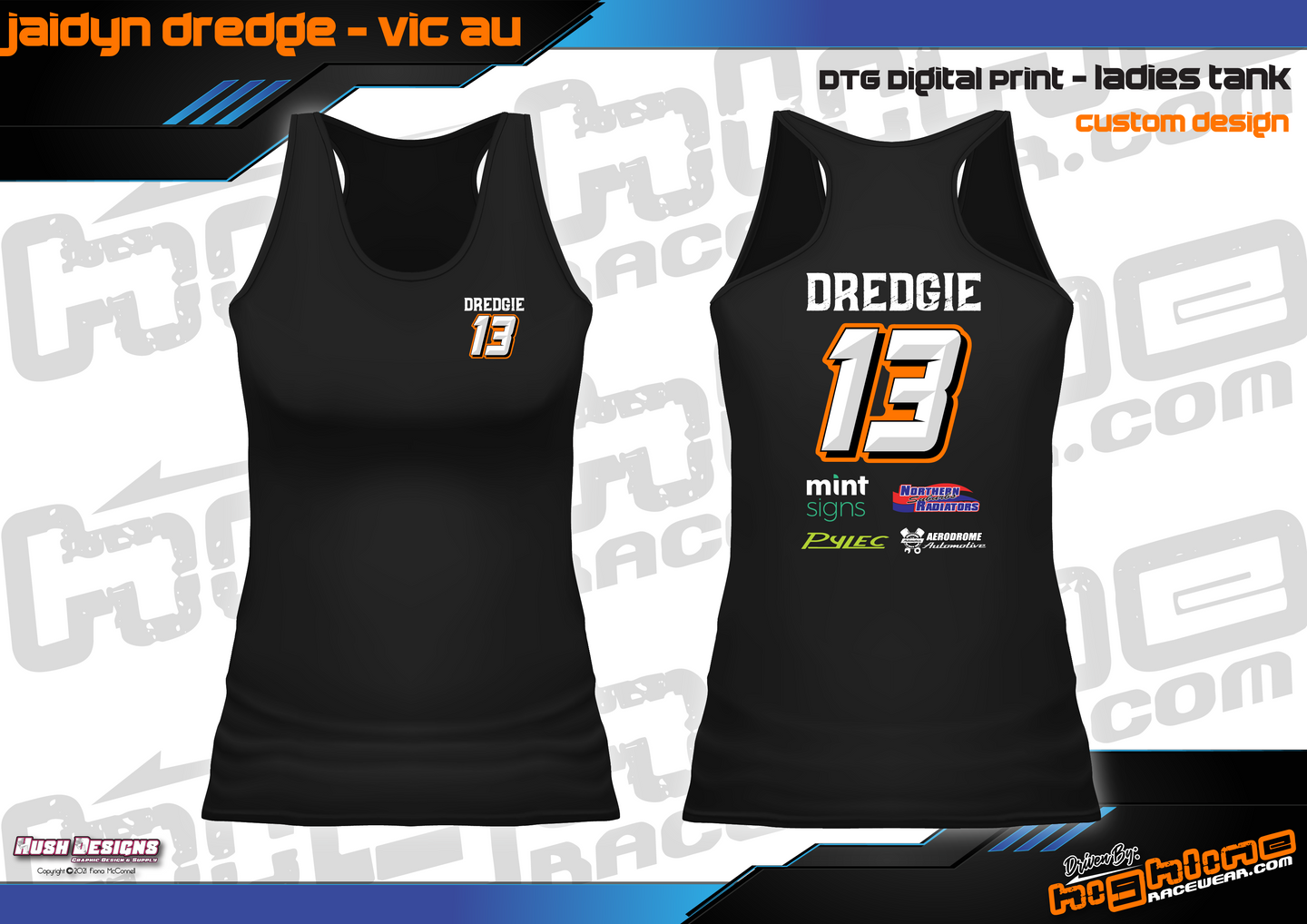 Ladies Tank - Jaidyn Dredge
