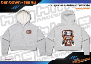 Ladies Crop Hoodie - Ben Bown