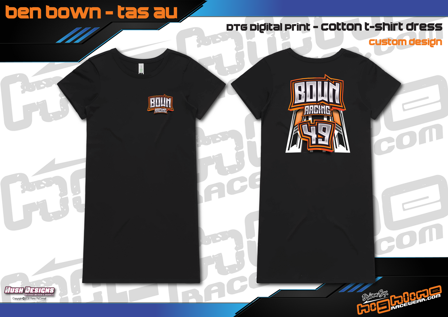 T-Shirt Dress - Ben Bown