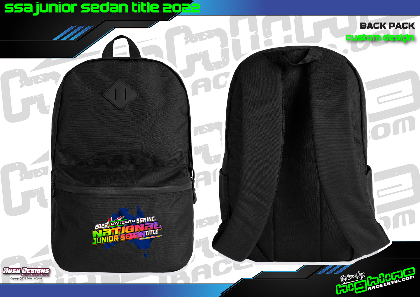 Back Pack - SSA Junior Sedan Australia Title 2022