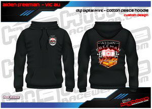 COTTON FLEECE HOODIE - AIDAN FREEMAN PHOTOGRAPHY