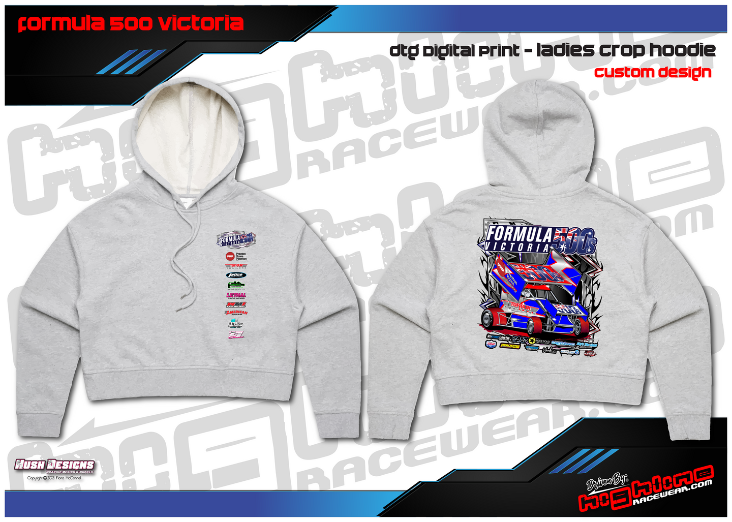 CROP HOODIE - VIC F500