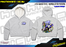 Load image into Gallery viewer, Ladies Crop Hoodie - Paul Howard
