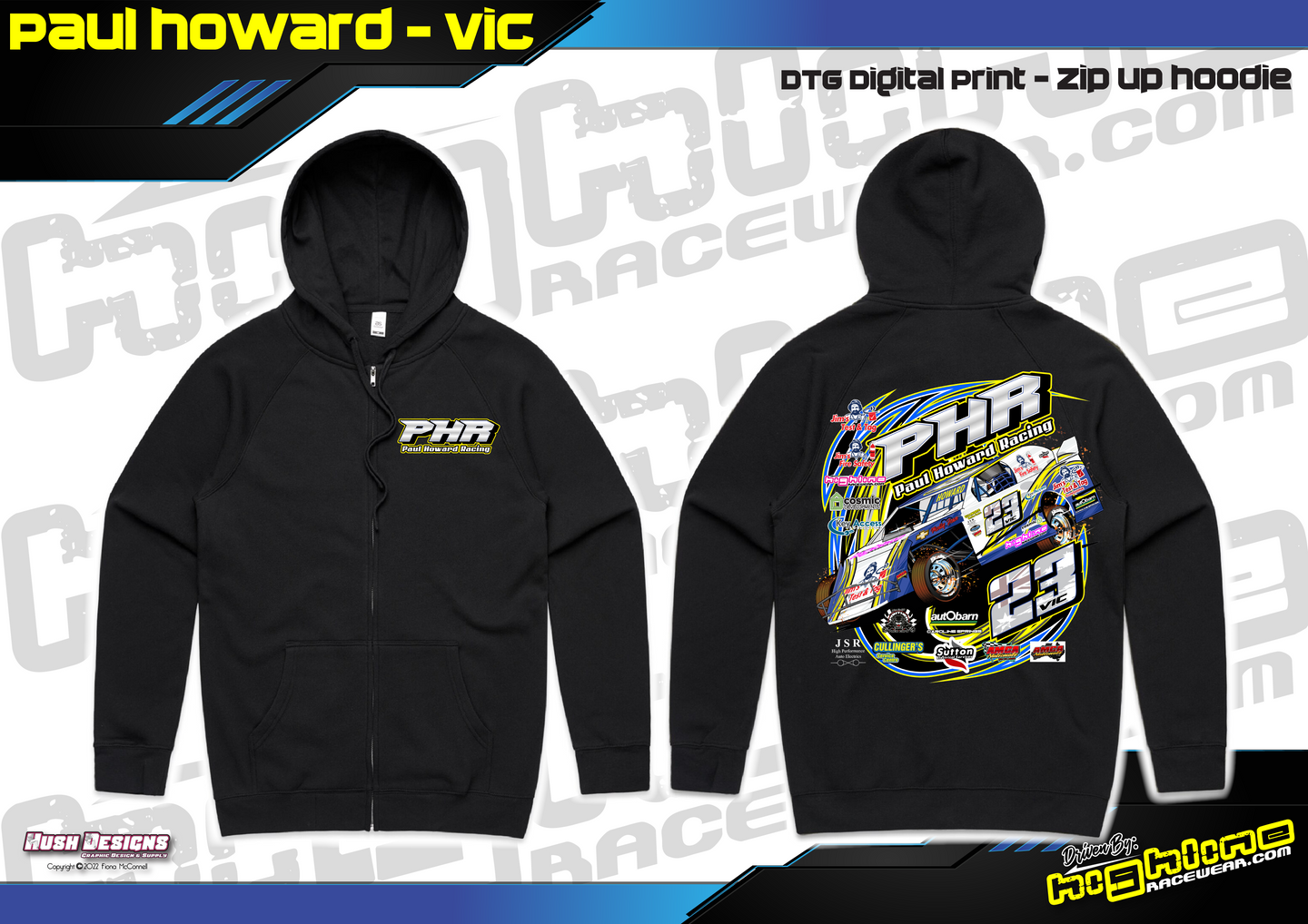 Zip Up Hoodie - Paul Howard