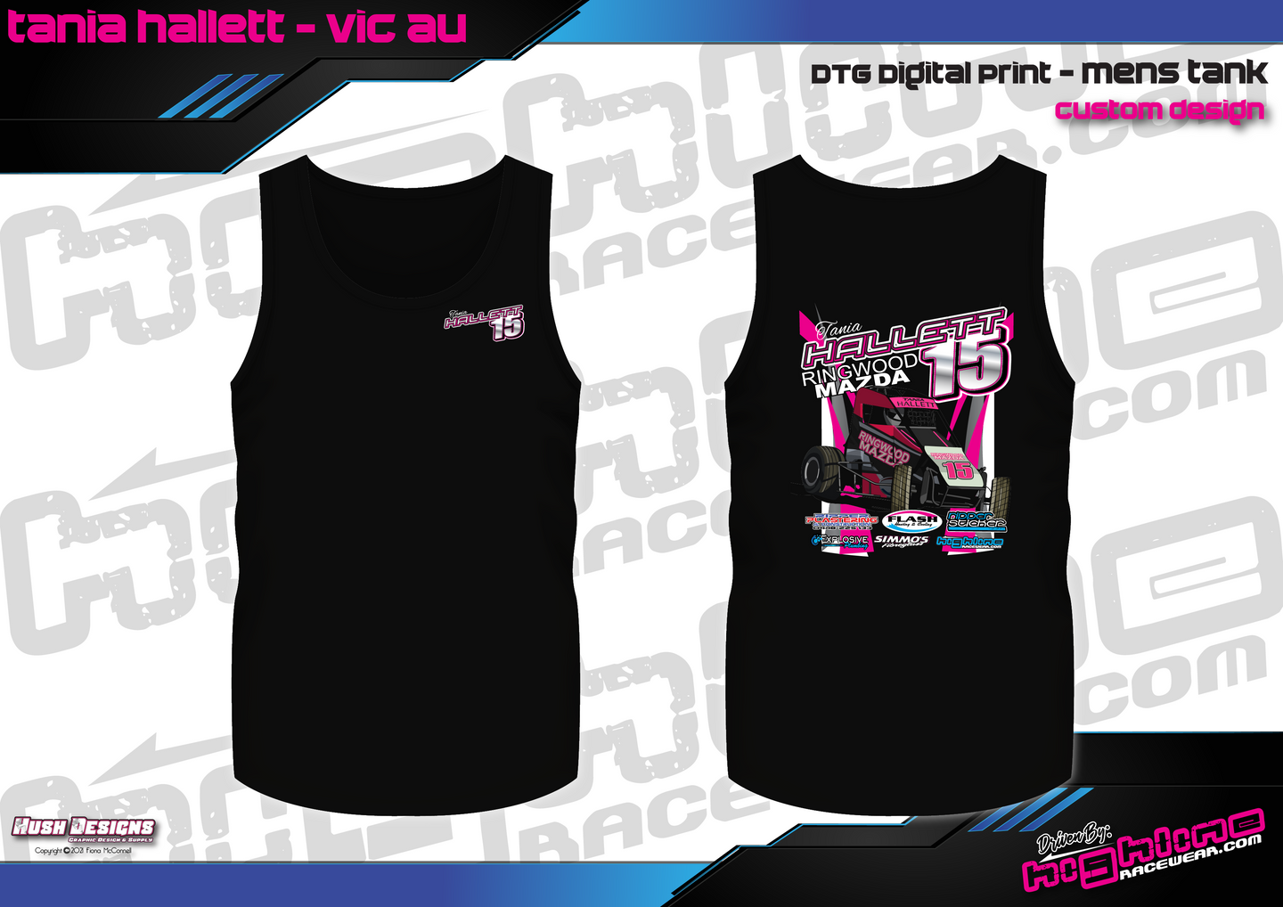 MENS/KIDS LONG SLEEVE TEE - TANIA HALLETT