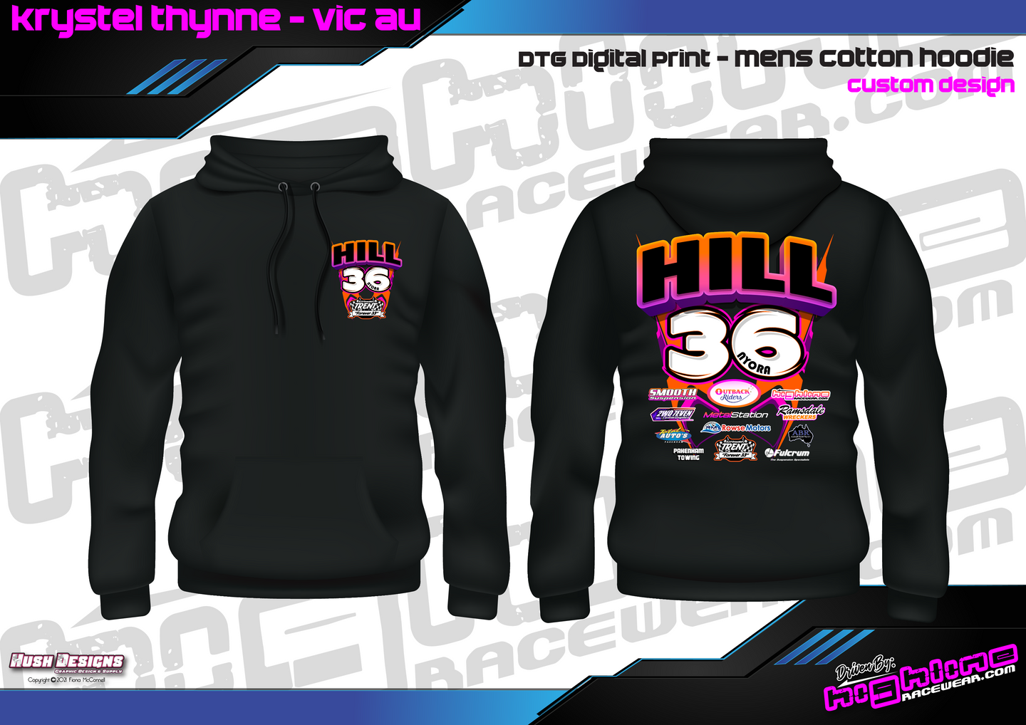 HOODIE - HILL FAMILY RACING