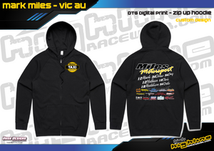 Zip Up Hoodie - Miles Motorsport