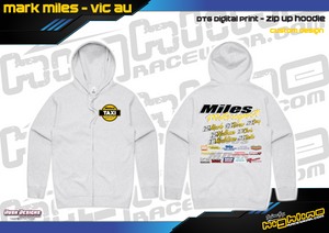 Zip Up Hoodie - Miles Motorsport