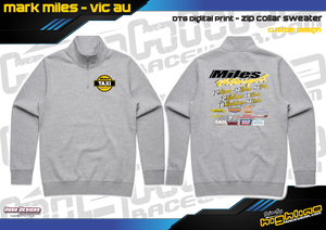 Half Zip Crew - Miles Motorsport