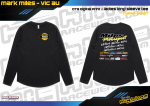 Long Sleeve Tee - Miles Motorsport