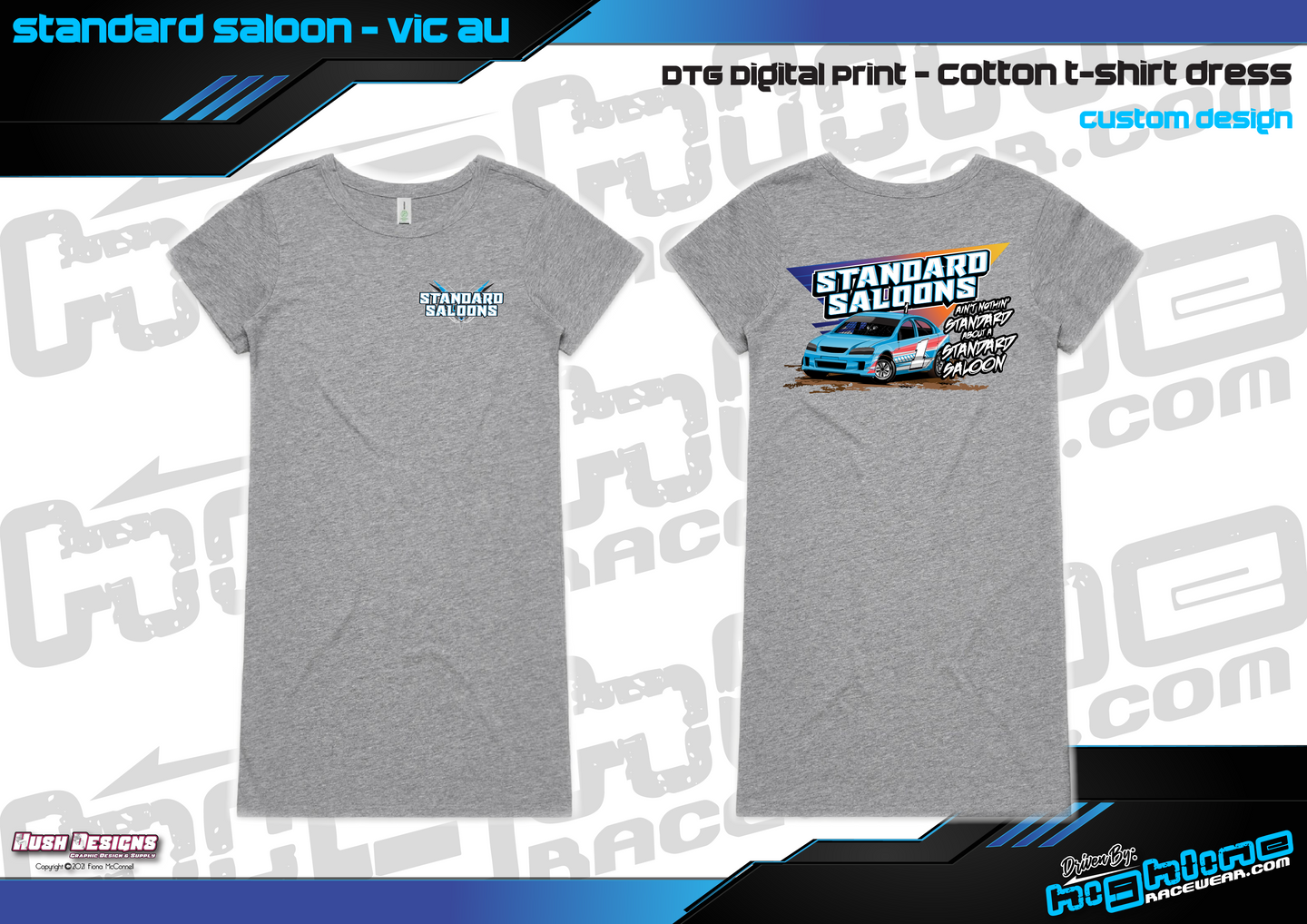 T-Shirt Dress - Standard Saloons
