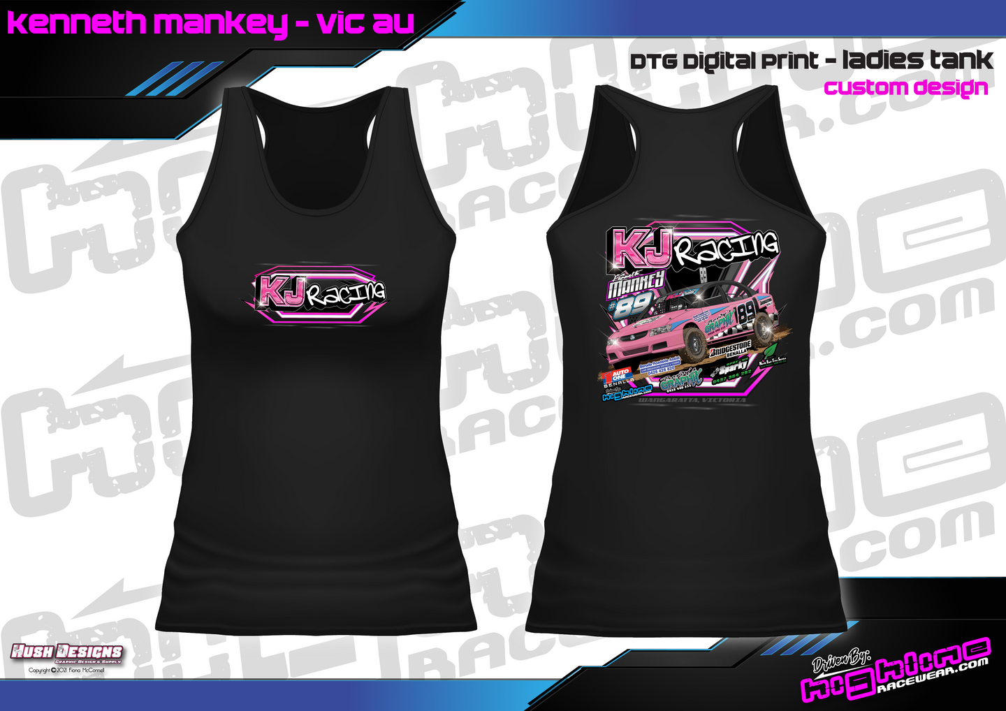Ladies Tank - Kenneth Mankey