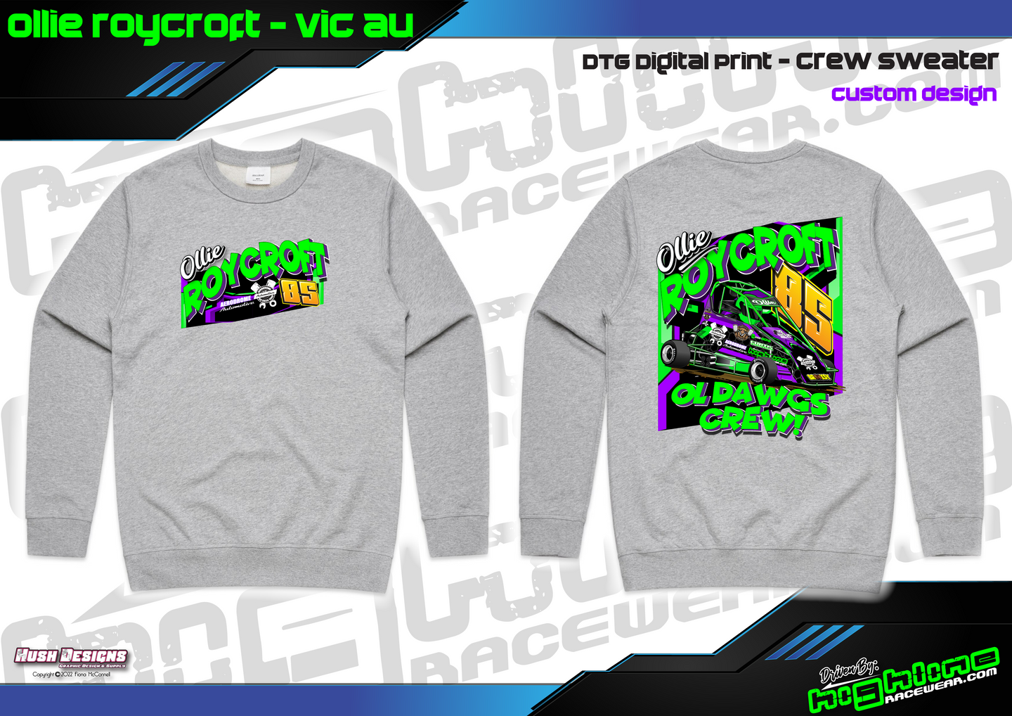 Crew Sweater - Ollie Roycroft
