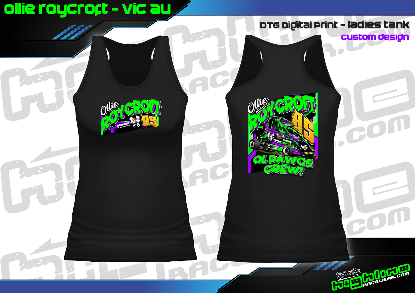 Ladies Tank - Ollie Roycroft