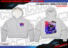 Load image into Gallery viewer, Ladies Crop Hoodie - Standard Saloon Title 2022
