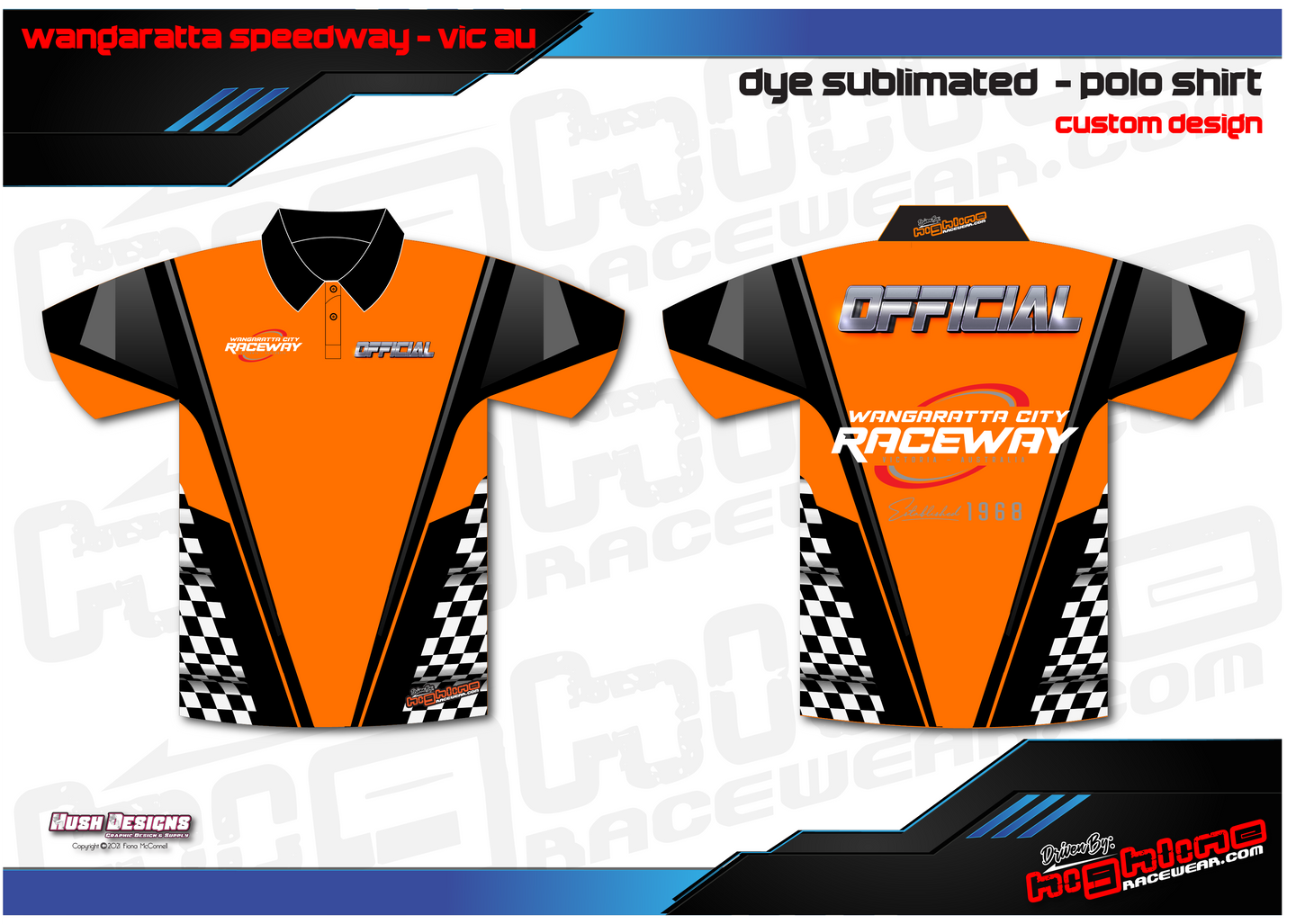 POLO SHIRT - Wangaratta Raceway OFFICIAL