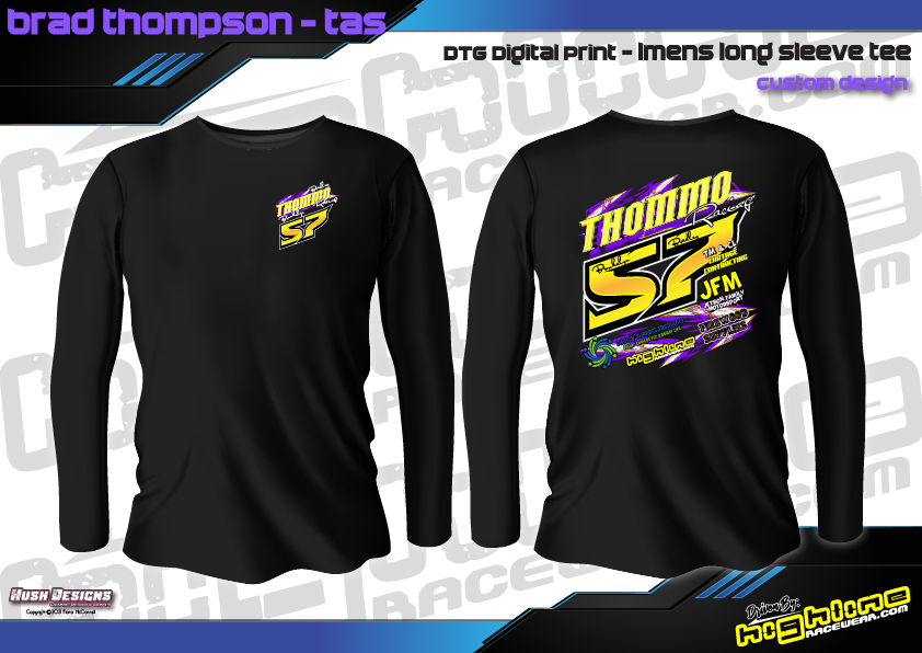 Long Sleeve Tee - Thommo Racing