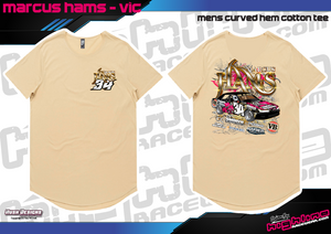 Curved Hem Tee - Marcus Hams
