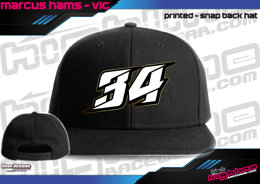 Snap Back Baseball CAP - Marcus Hams