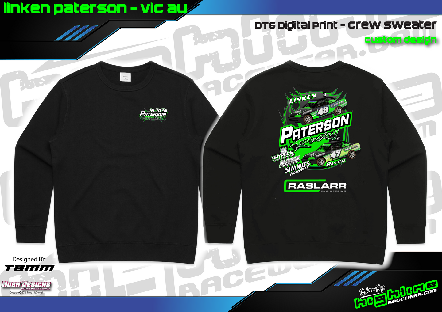 Crew Sweater - Paterson Racing