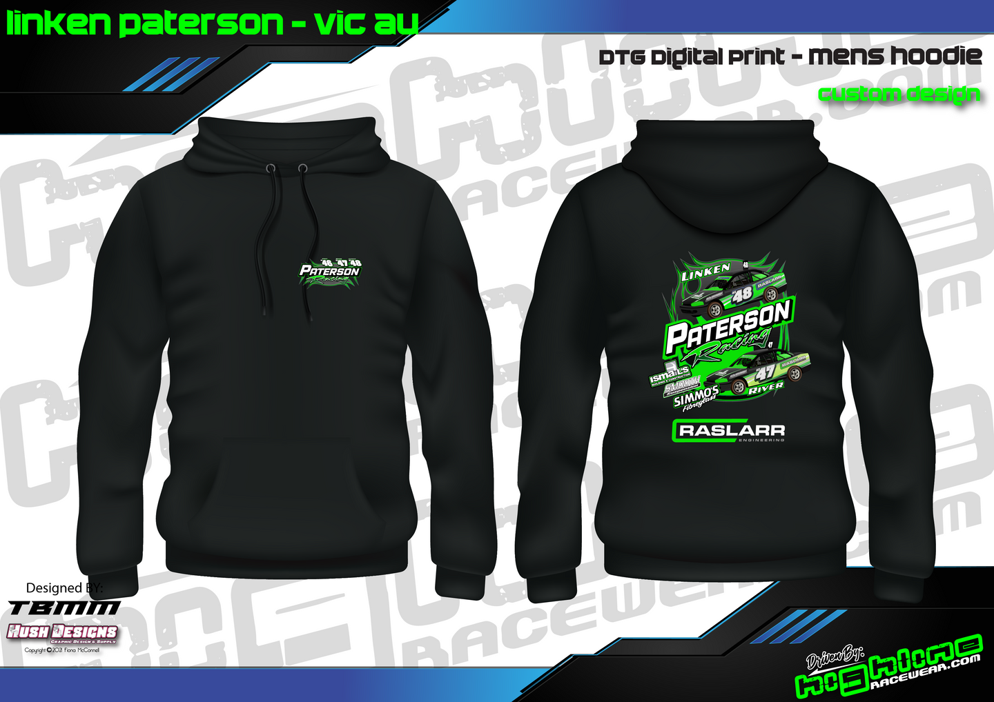 Hoodie - Paterson Racing