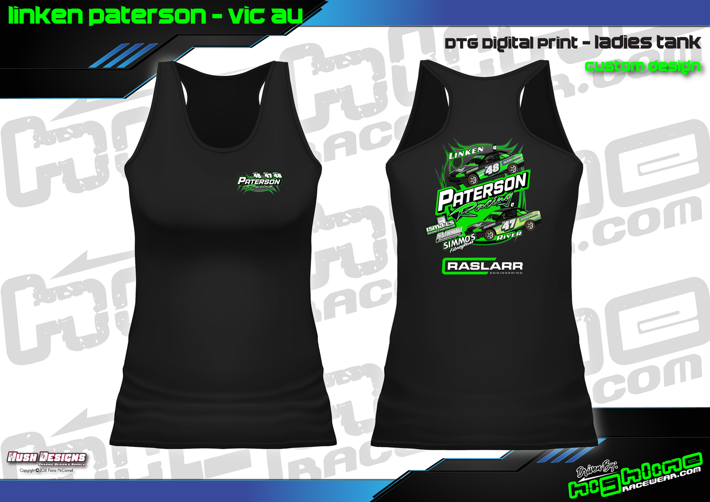 Ladies Tank - Paterson Racing