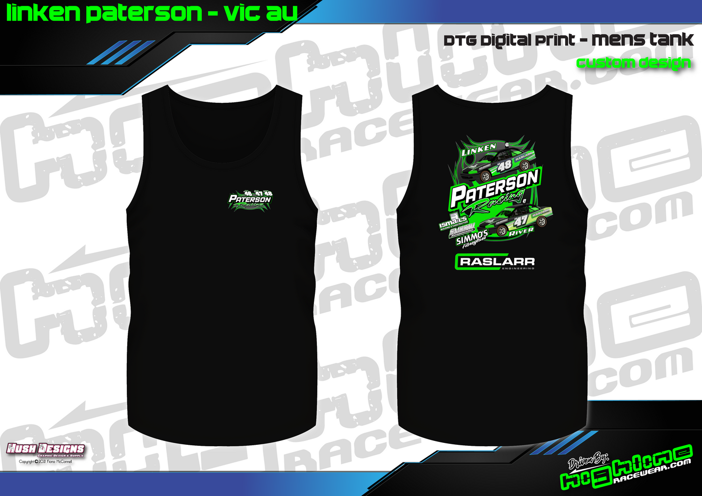 Mens/Kids Tank - Paterson Racing