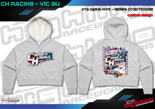 Load image into Gallery viewer, Ladies Crop Hoodie - CH Racing
