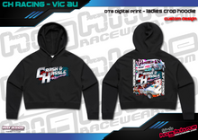Load image into Gallery viewer, Ladies Crop Hoodie - CH Racing

