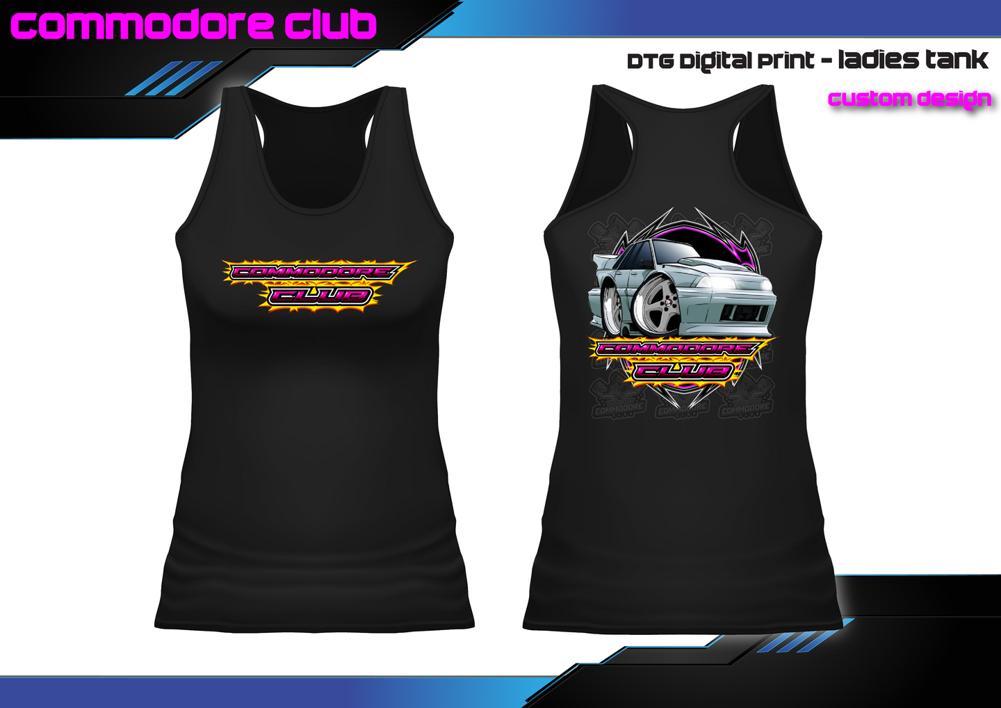 Ladies Tank - CARTOON