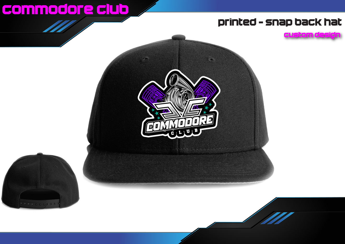 Snap Back Baseball CAP - LOGO