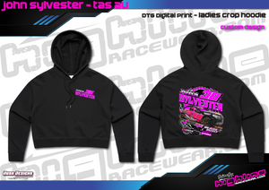 Ladies Crop Hoodie - John Sylvester