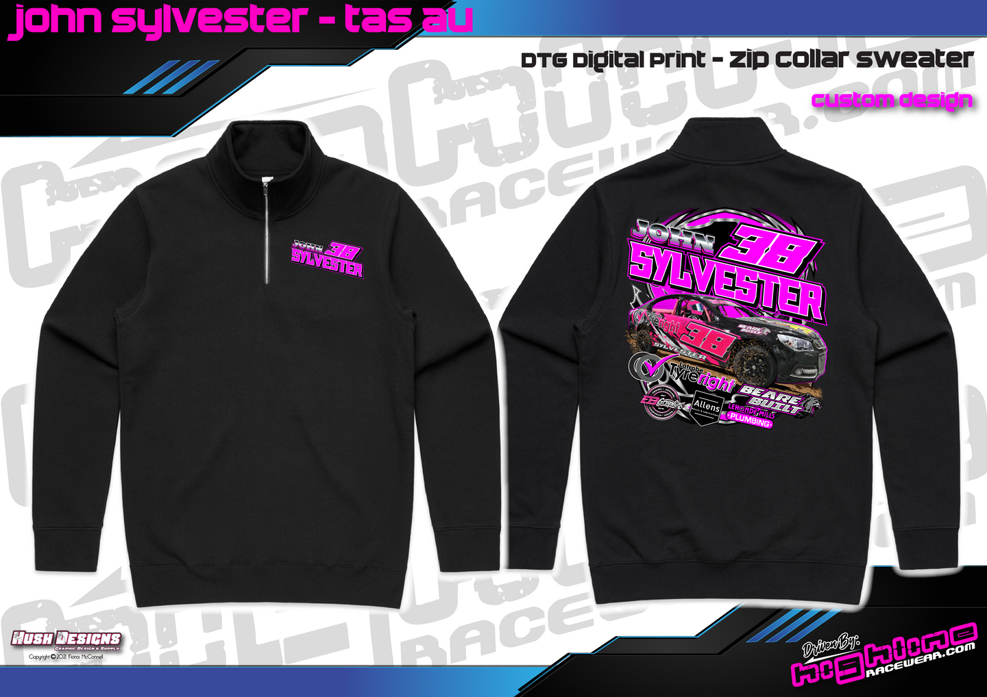 Half Zip Crew - John Sylvester