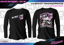Load image into Gallery viewer, Long Sleeve Tee - Mint Pig
