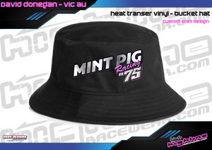 Bucket Hat - Mint Pig