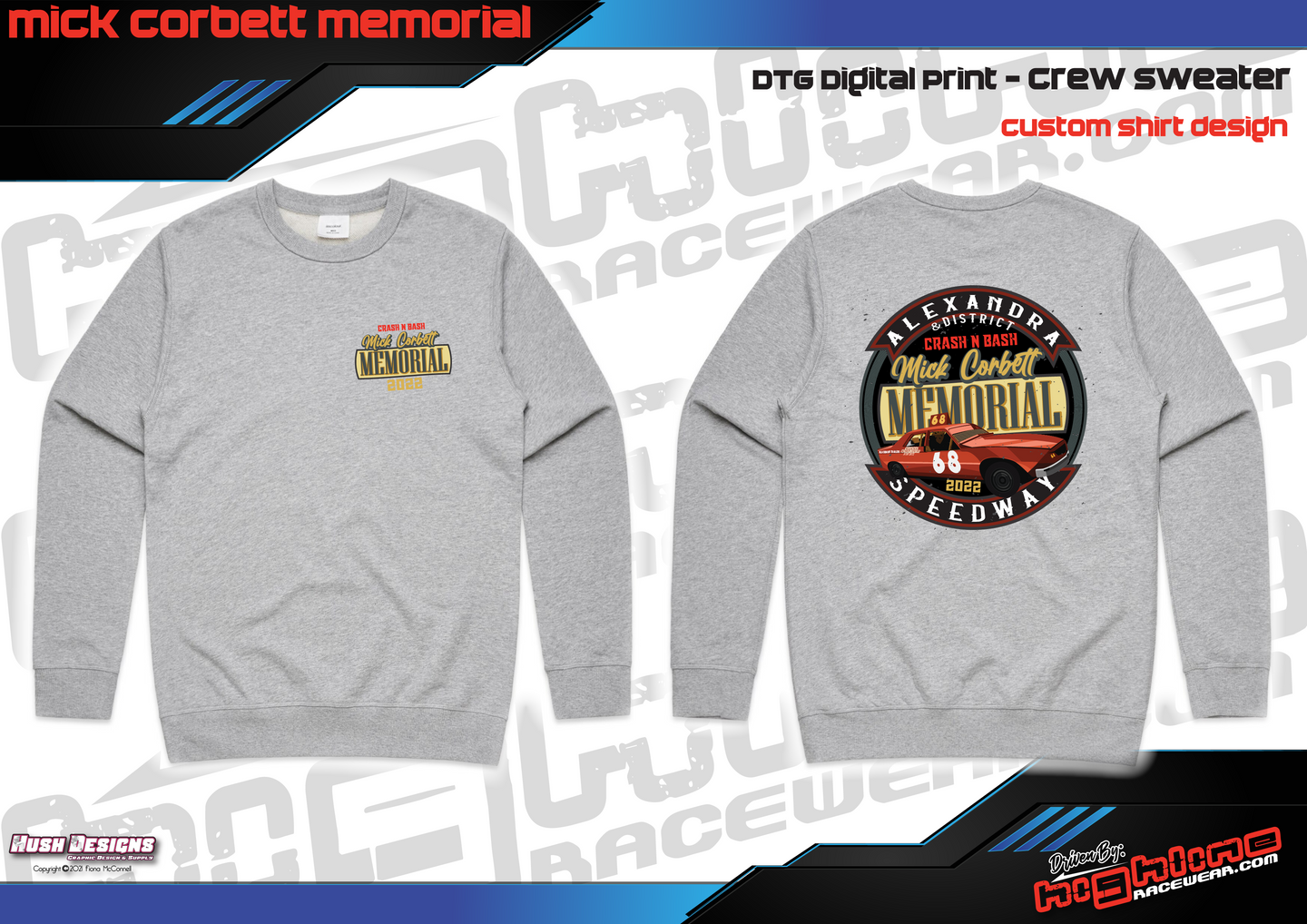 Crew Sweater - Mick Corbett Memorial