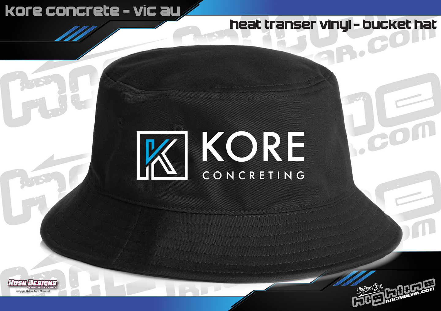 Bucket Hat -  Kore Concrete