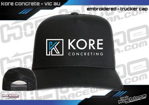 Trucker Cap -  Kore Concrete