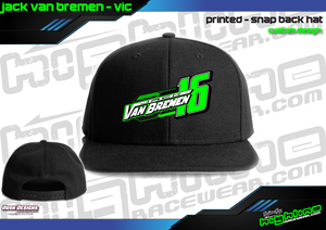 Snap Back Baseball CAP - Jack Van Bremen