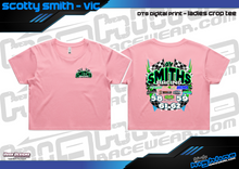 Load image into Gallery viewer, Ladies Crop Tee - Scotty Smith
