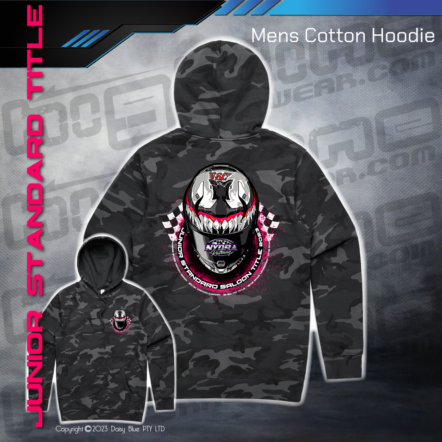 Camo Hoodie -  Junior Standard VSC Saloons 2023