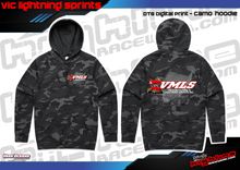 Load image into Gallery viewer, Camo Hoodie - Vic Mini &amp; Lightning Sprints
