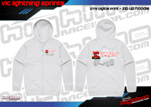 Load image into Gallery viewer, Zip Up Hoodie - Vic Mini &amp; Lightning Sprints
