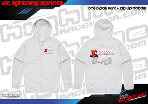 Zip Up Hoodie - Vic Mini & Lightning Sprints