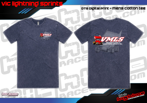 Stonewash Tee - Vic Mini & Lightning Sprints