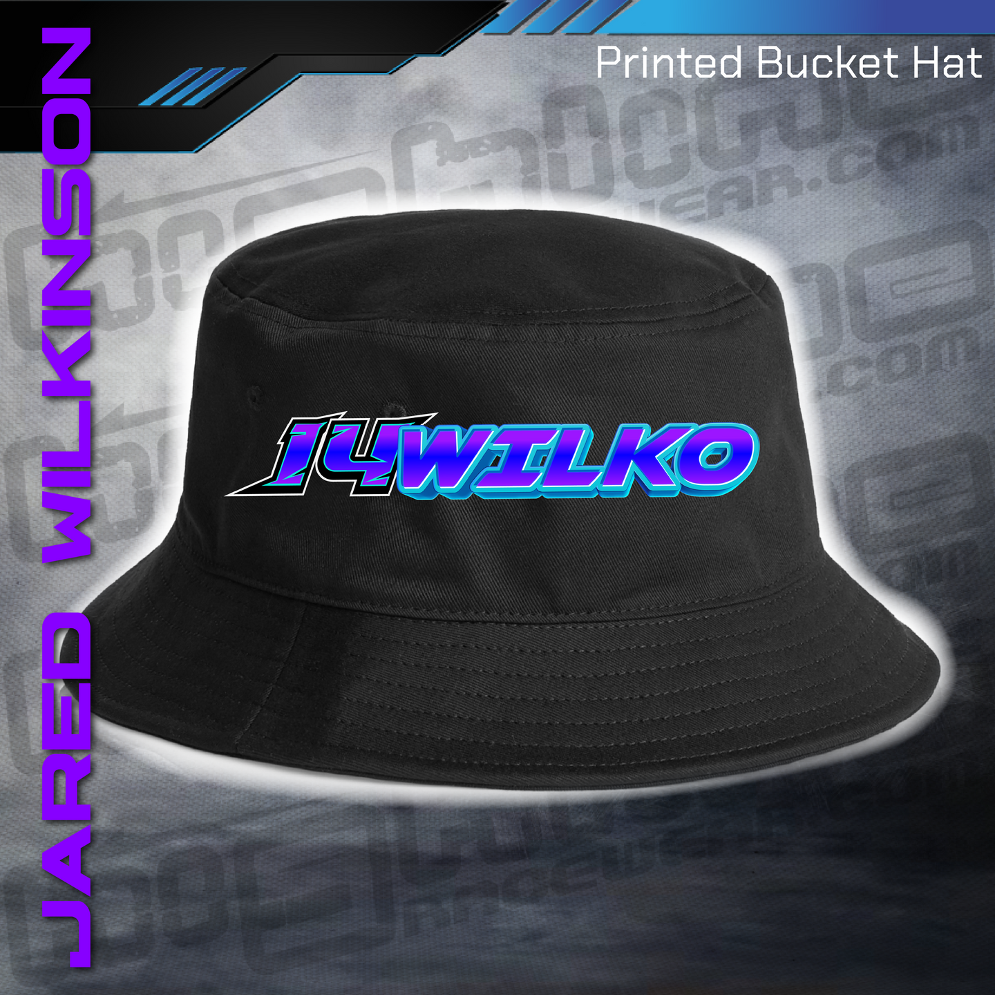 Printed Bucket Hat - Jared Wilkinson
