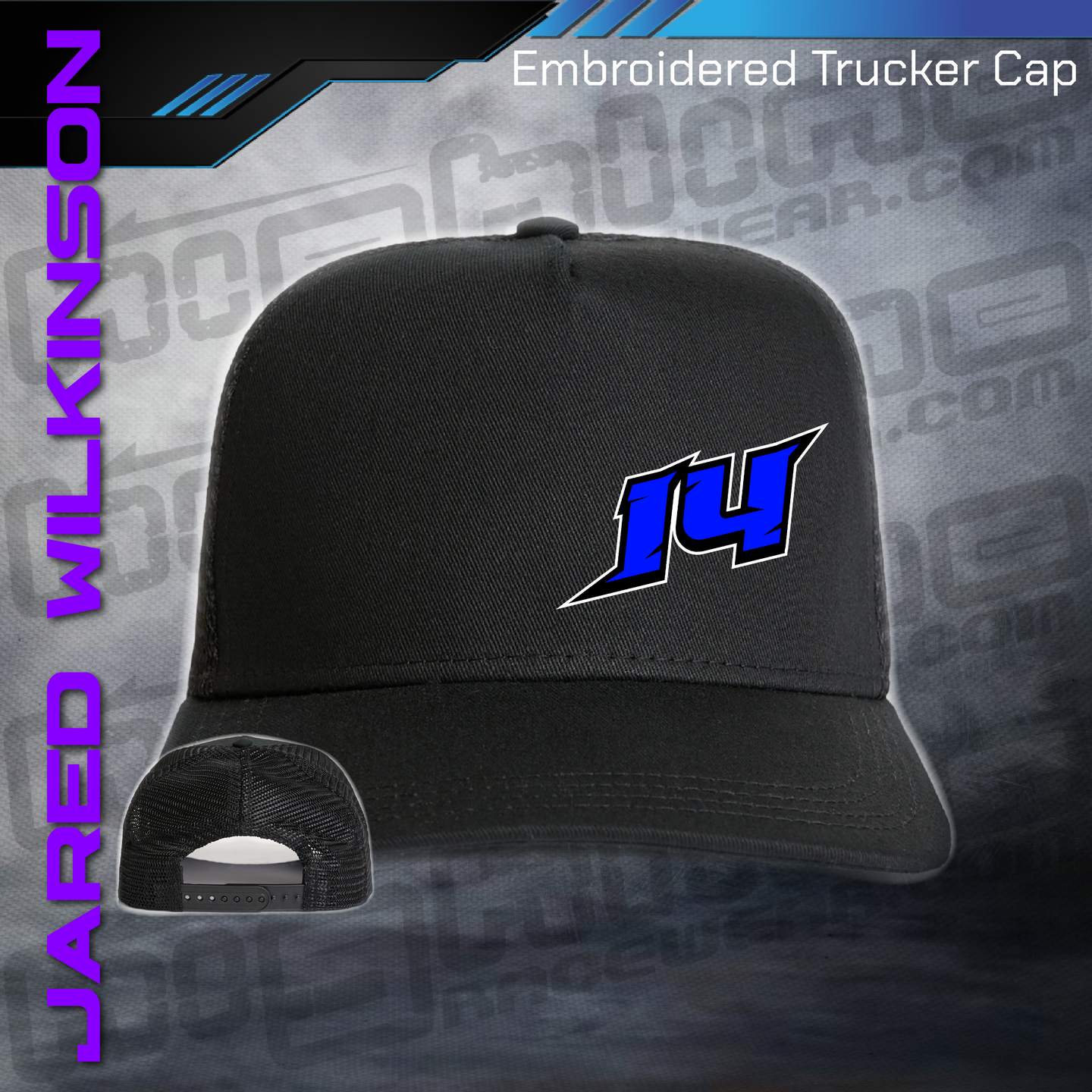 Embroidered Trucker Cap - Jared Wilkinson