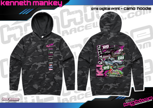 Camo Hoodie - Kenneth Mankey