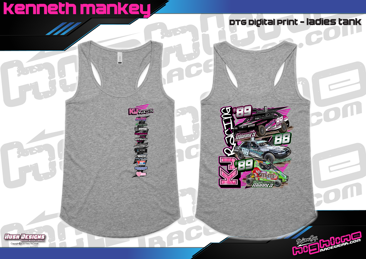 Ladies Tank -  Kenneth Mankey